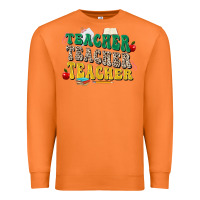 Carrot teacher teacher teacher Premium Sweatshirt - Zillion Design Studio