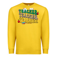 Lemon teacher teacher teacher Premium Sweatshirt - Zillion Design Studio