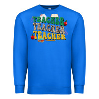 True Royal teacher teacher teacher Premium Sweatshirt - Zillion Design Studio