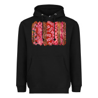 Black valentine's day xoxo brushstroke Heavyweight Hoodie - RanaPortraitStore