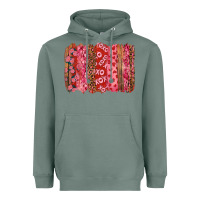 Sage valentine's day xoxo brushstroke Heavyweight Hoodie - RanaPortraitStore