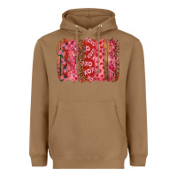 Toasted Coconut valentine's day xoxo brushstroke Heavyweight Hoodie - RanaPortraitStore