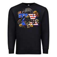 Black texas tx Premium Sweatshirt - Zillion Design Studio