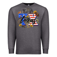 Charcoal Heather texas tx Premium Sweatshirt - Zillion Design Studio