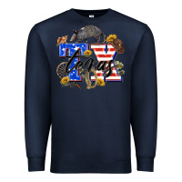 Navy texas tx Premium Sweatshirt - Zillion Design Studio