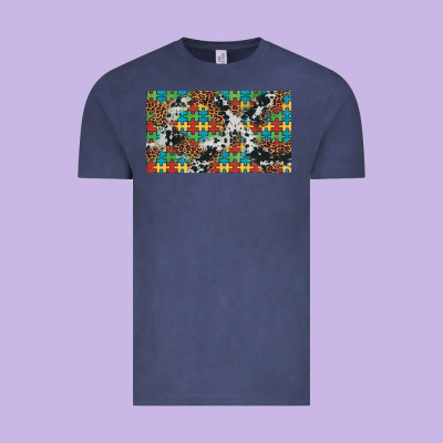 Western Autism  Cup Vintage Tee Designed By Artiststas