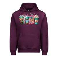 Mauve Wine nurse fuel coffee Urban Hoodie - Jasminsmagicworld