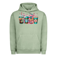 Pigment Oil Green nurse fuel coffee Urban Hoodie - Jasminsmagicworld