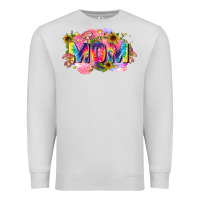Dove Grey tie dye mom Premium Sweatshirt - Zillion Design Studio