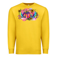 Lemon tie dye mom Premium Sweatshirt - Zillion Design Studio