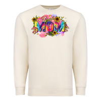 Sandshell tie dye mom Premium Sweatshirt - Zillion Design Studio