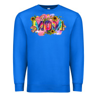 True Royal tie dye mom Premium Sweatshirt - Zillion Design Studio