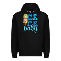 Black ice ice baby with popsicle Premium Hoodie - AdoDesignShop