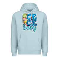 Blue Mist ice ice baby with popsicle Premium Hoodie - AdoDesignShop