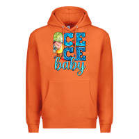 Carrot ice ice baby with popsicle Premium Hoodie - AdoDesignShop