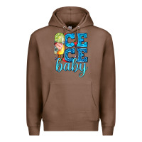 Chestnut ice ice baby with popsicle Premium Hoodie - AdoDesignShop