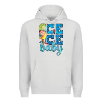 Dove Grey ice ice baby with popsicle Premium Hoodie - AdoDesignShop