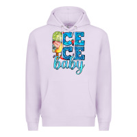 Lilac ice ice baby with popsicle Premium Hoodie - AdoDesignShop