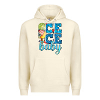 Sandshell ice ice baby with popsicle Premium Hoodie - AdoDesignShop