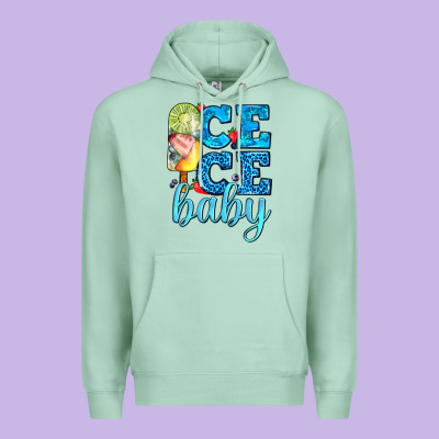 Ice Ice Baby With Popsicle Premium Hoodie Designed By Adodesignshop
