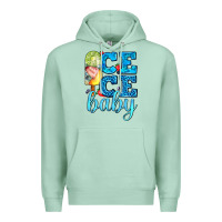 Seafoam ice ice baby with popsicle Premium Hoodie - AdoDesignShop