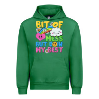 Emerald bit of a mess but doin my best Urban Hoodie - NancyCooperArtShop