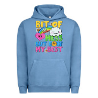 Pigment Pebble Blue bit of a mess but doin my best Urban Hoodie - NancyCooperArtShop
