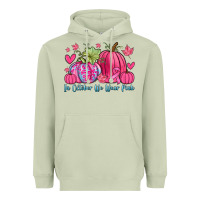 Matcha in october we wear pink Heavyweight Hoodie - Zillion Design Studio