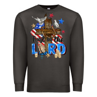 Smoke trust in the lord Premium Sweatshirt - Zillion Design Studio