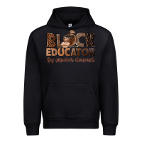 Black black educator by popular demand Urban Hoodie - NancyCooperArtShop