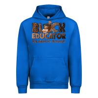 Cobalt black educator by popular demand Urban Hoodie - NancyCooperArtShop