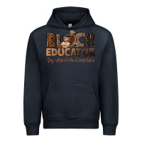 Navy black educator by popular demand Urban Hoodie - NancyCooperArtShop