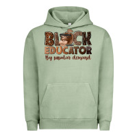 Pigment Oil Green black educator by popular demand Urban Hoodie - NancyCooperArtShop