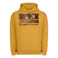 Pigment Peanut Butter black educator by popular demand Urban Hoodie - NancyCooperArtShop