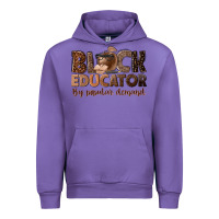 Tulip black educator by popular demand Urban Hoodie - NancyCooperArtShop