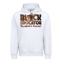 White black educator by popular demand Urban Hoodie - NancyCooperArtShop