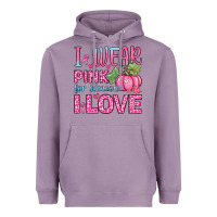 Lavender i wear pink for someone i love Heavyweight Hoodie - Zillion Design Studio