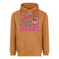 Meerkat i wear pink for someone i love Heavyweight Hoodie - Zillion Design Studio