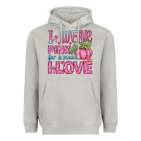 Moon Dust i wear pink for someone i love Heavyweight Hoodie - Zillion Design Studio