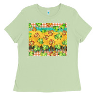 Matcha fall leaf tumbler Ladies Tee - BarkalooDesign