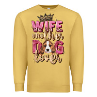 Antique Gold wife mother dog lover Premium Sweatshirt - Zillion Design Studio