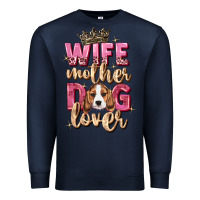 Navy wife mother dog lover Premium Sweatshirt - Zillion Design Studio
