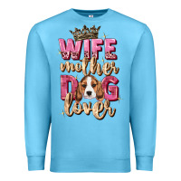 Ocean Blue wife mother dog lover Premium Sweatshirt - Zillion Design Studio