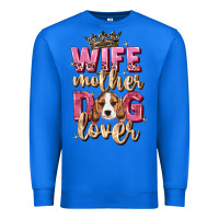 True Royal wife mother dog lover Premium Sweatshirt - Zillion Design Studio