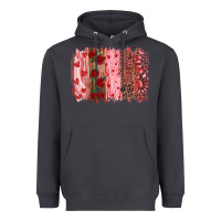 Smoke valentine's day brushstrokes Heavyweight Hoodie - RanaPortraitStore