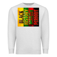 Oatmeal Heather Black History Month periodt Premium Sweatshirt - Zillion Design Studio