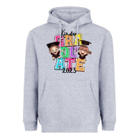 Heather Grey kinder graduate 2023 Heavyweight Hoodie - texasbilliewilder