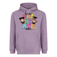 Lavender kinder graduate 2023 Heavyweight Hoodie - texasbilliewilder