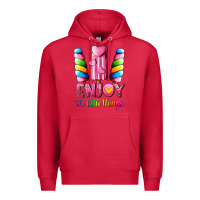 Cardinal enjoy the little things Premium Hoodie - AdoDesignShop