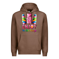 Chestnut enjoy the little things Premium Hoodie - AdoDesignShop